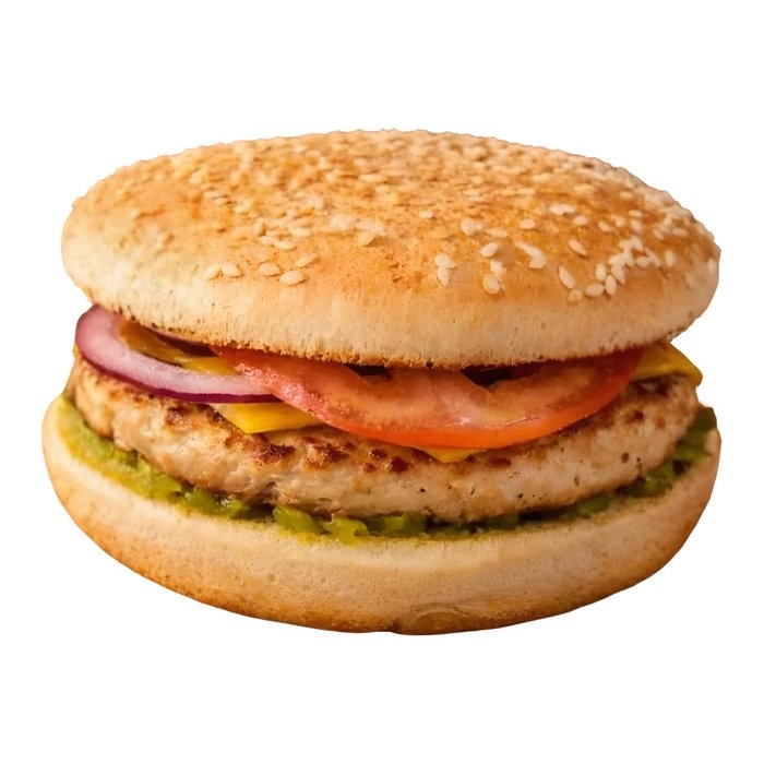 Релиш бургер куриный