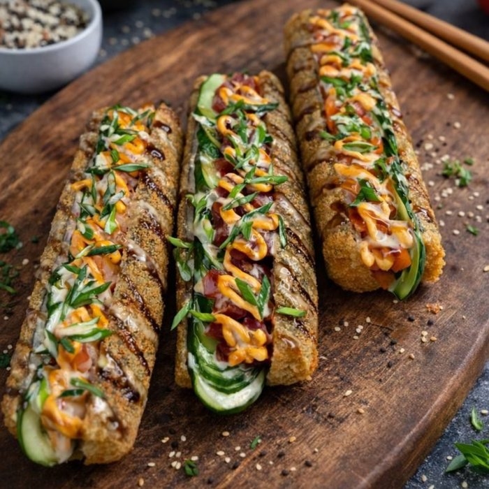 Ролл дог креветка