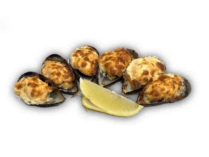 Мидии запеченные